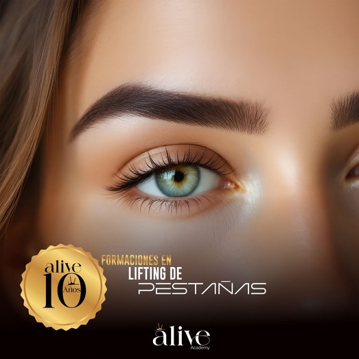 Curso de lifting de pestañas en Alive Academy Majadahonda Madrid